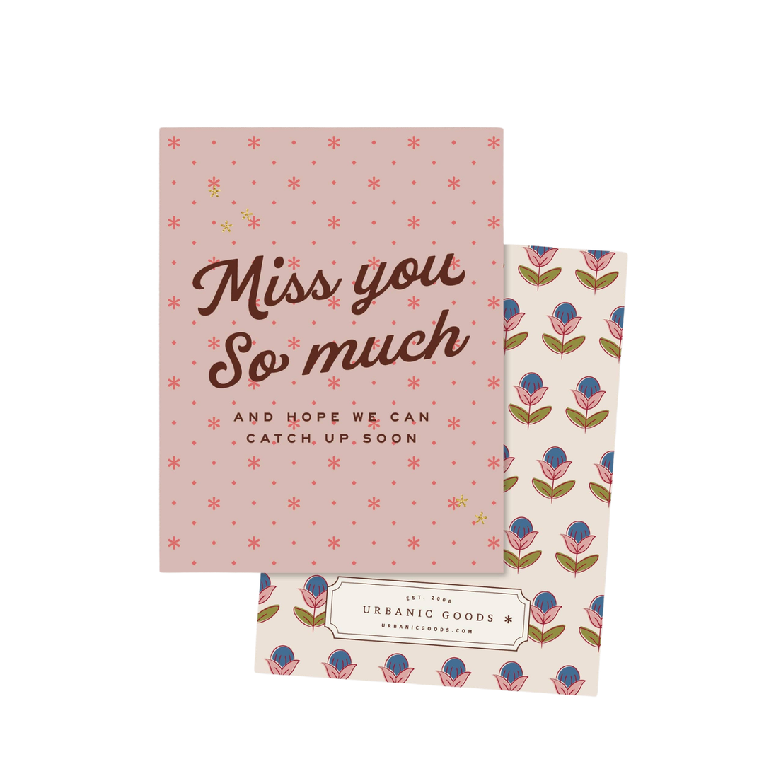 Miss You So Much Card