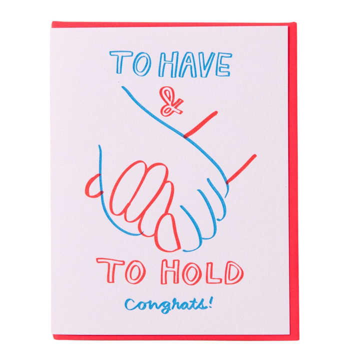 To Have & To Hold Card