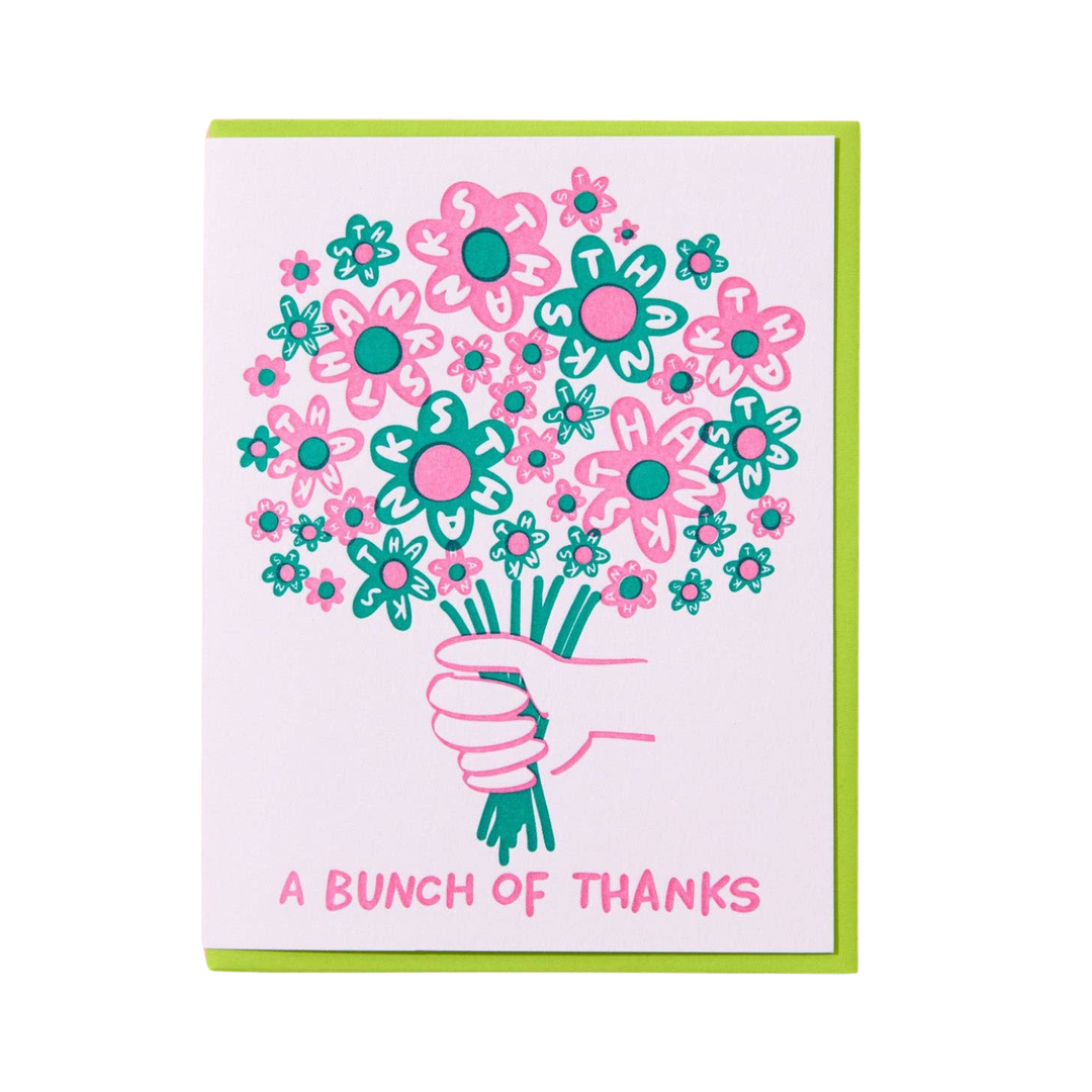 Bunch of Thanks Card