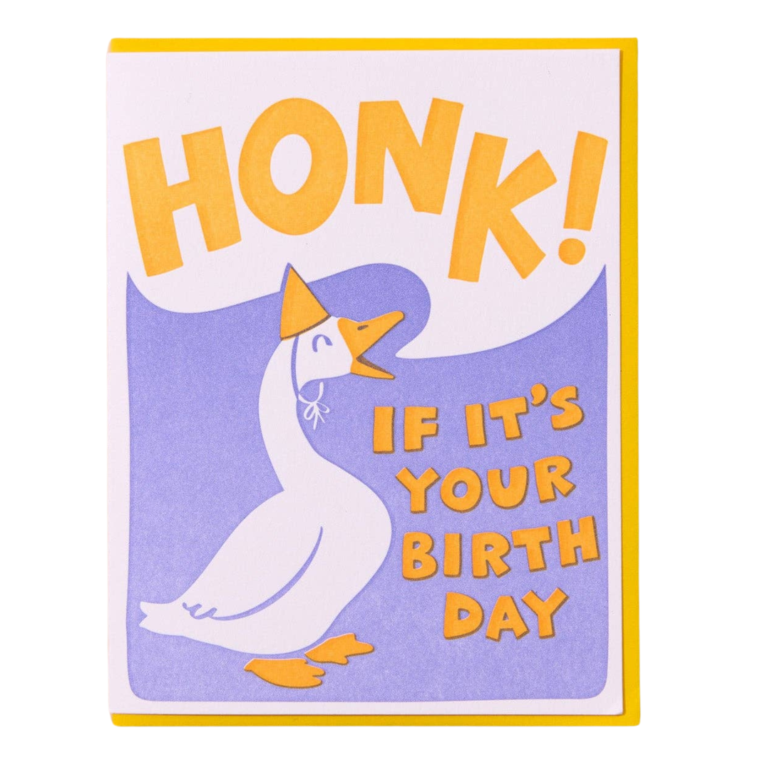 Honk Bday Goose Card