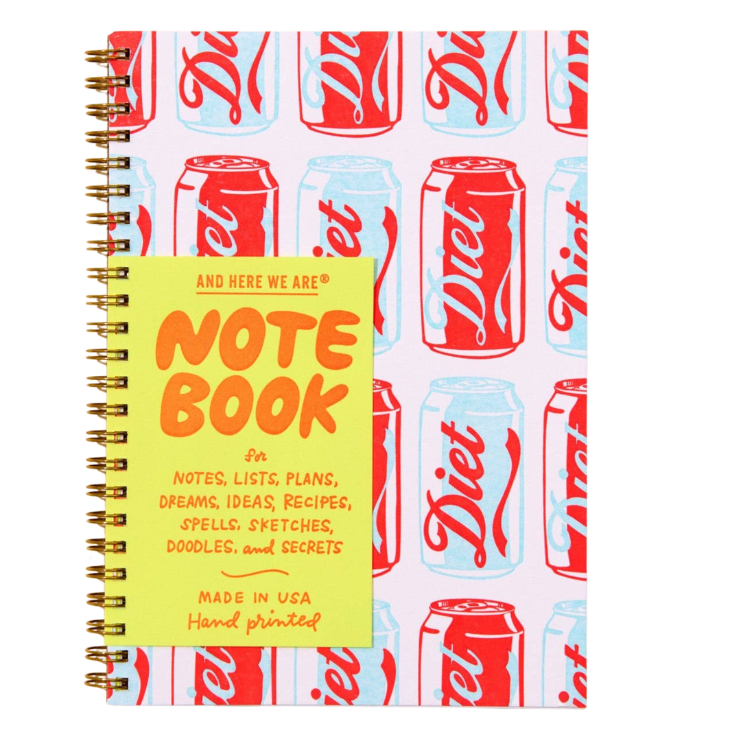 Diet Soda Spiral Notebook