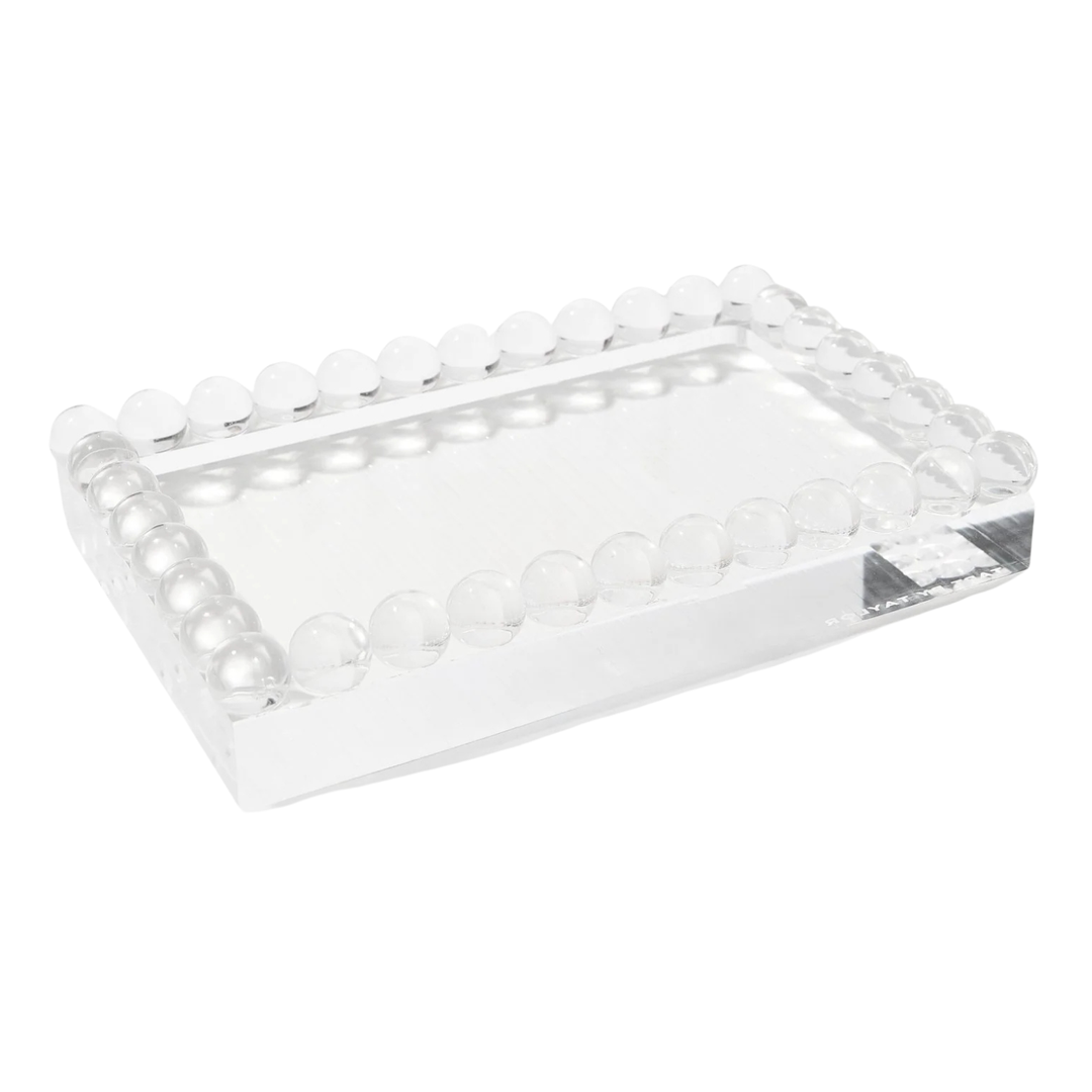Bubble Lucite Tray