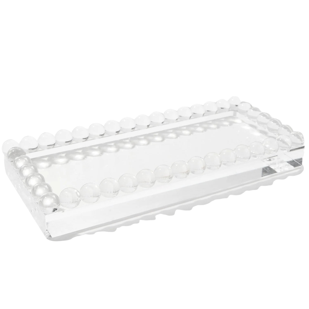 Bubble Lucite Tray