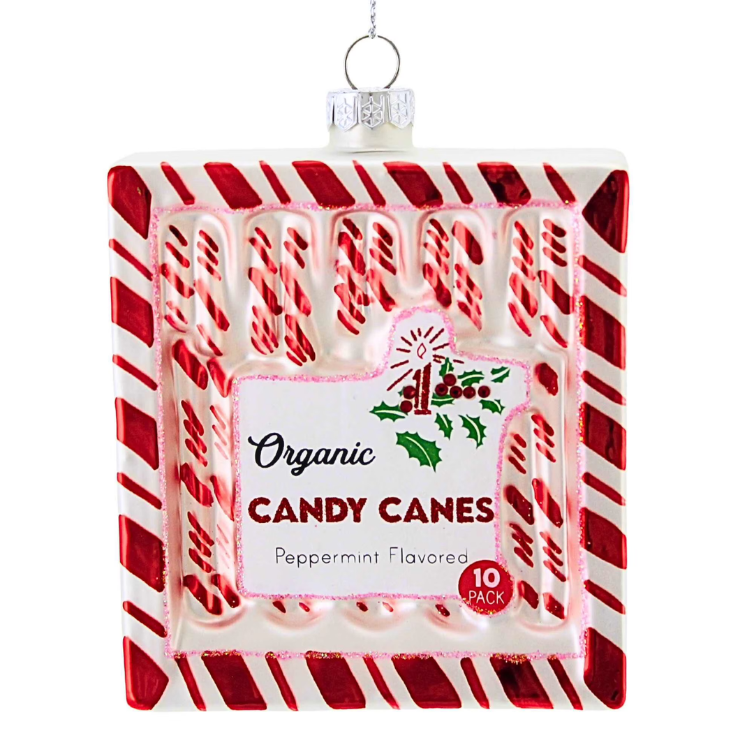 Organic Candy Canes Ornament