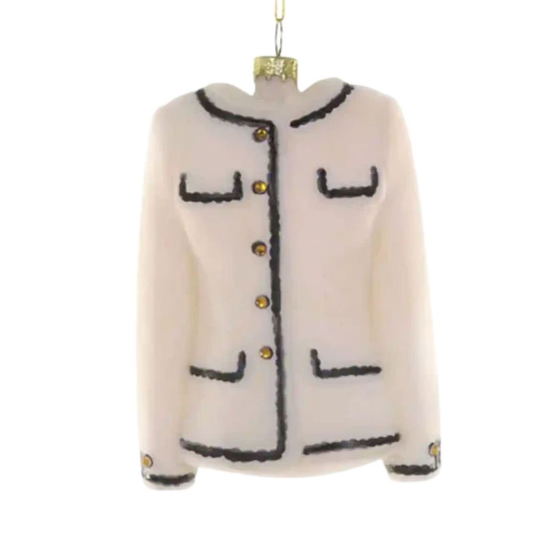 Luxe Tweed Jacket Ornament