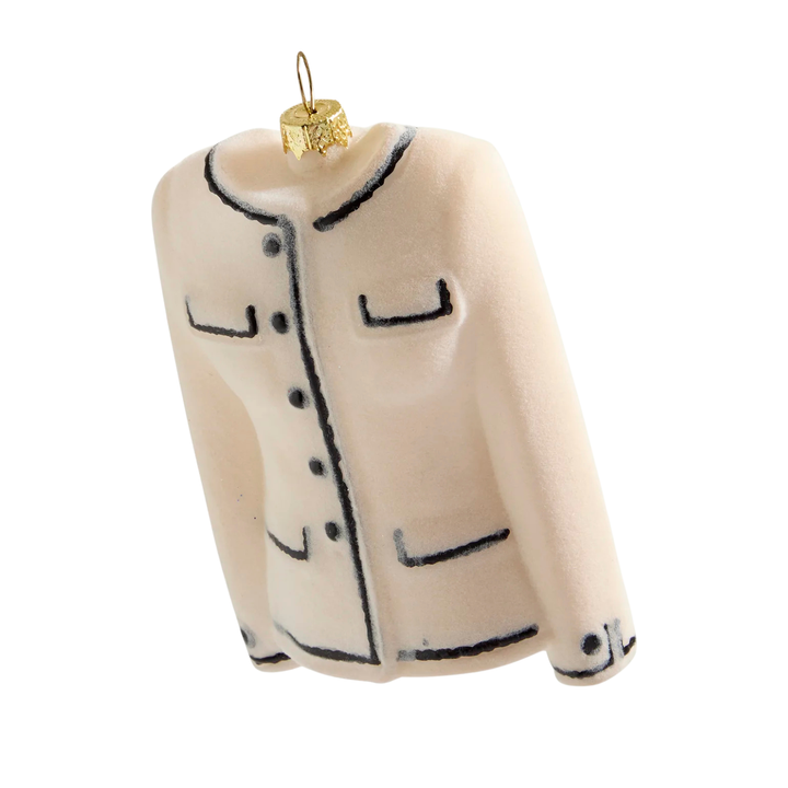 Luxe Tweed Jacket Ornament