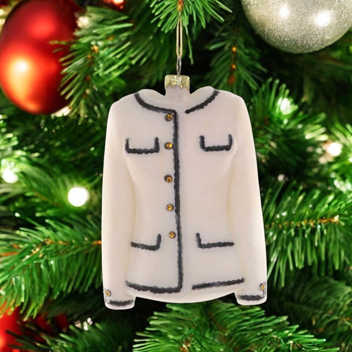 Luxe Tweed Jacket Ornament