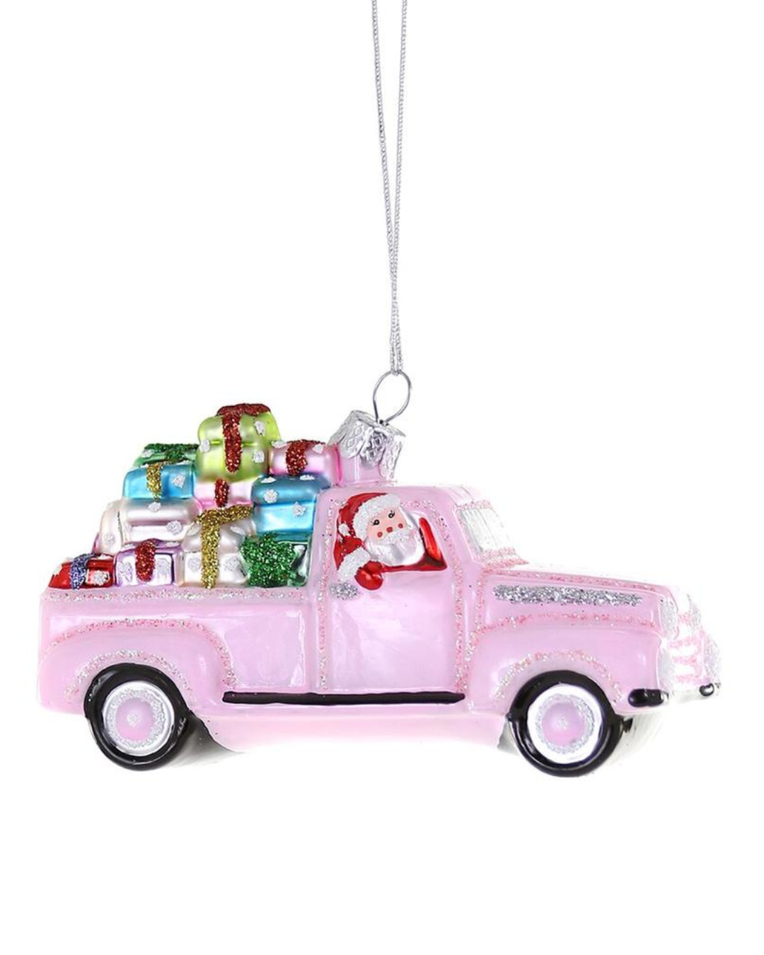 Holly Jolly Delivery Ornament