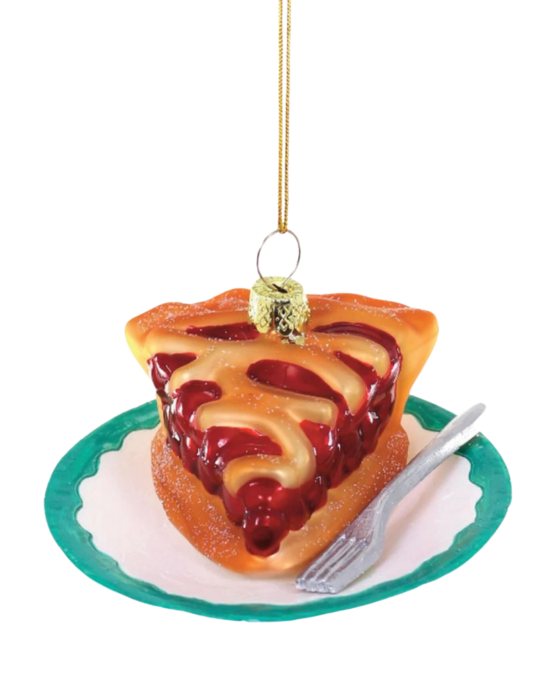 Cherry Pie Slice Ornament