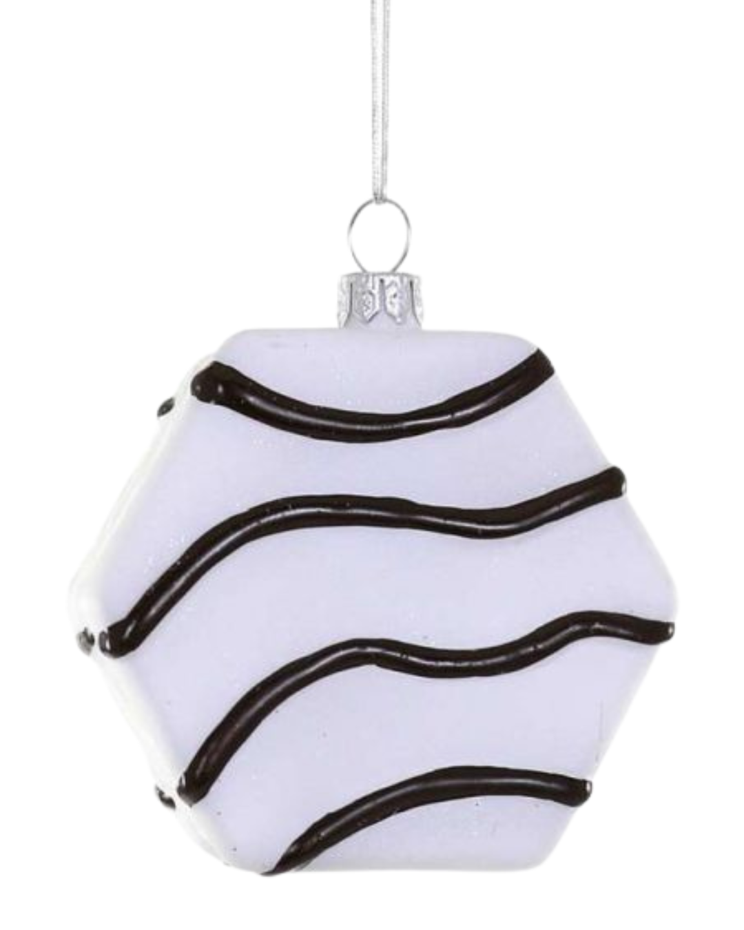 Zebra Cake Ornament