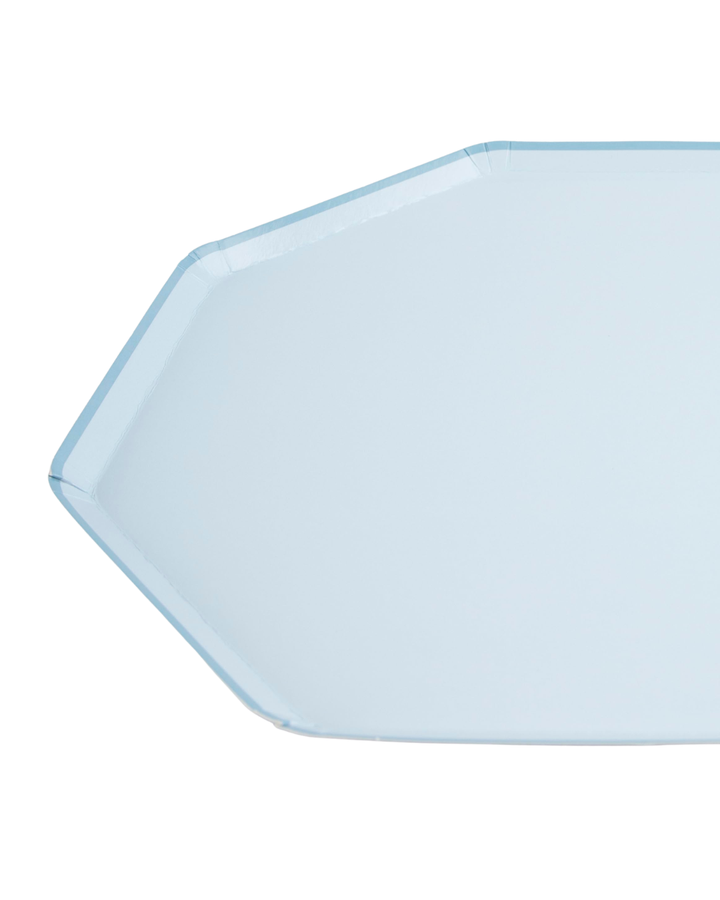Summer Sky Blue Dinner Plates