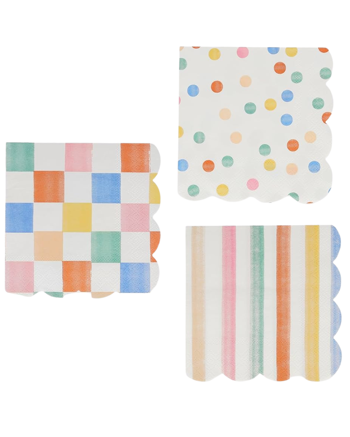 Colorful Pattern Small Napkins