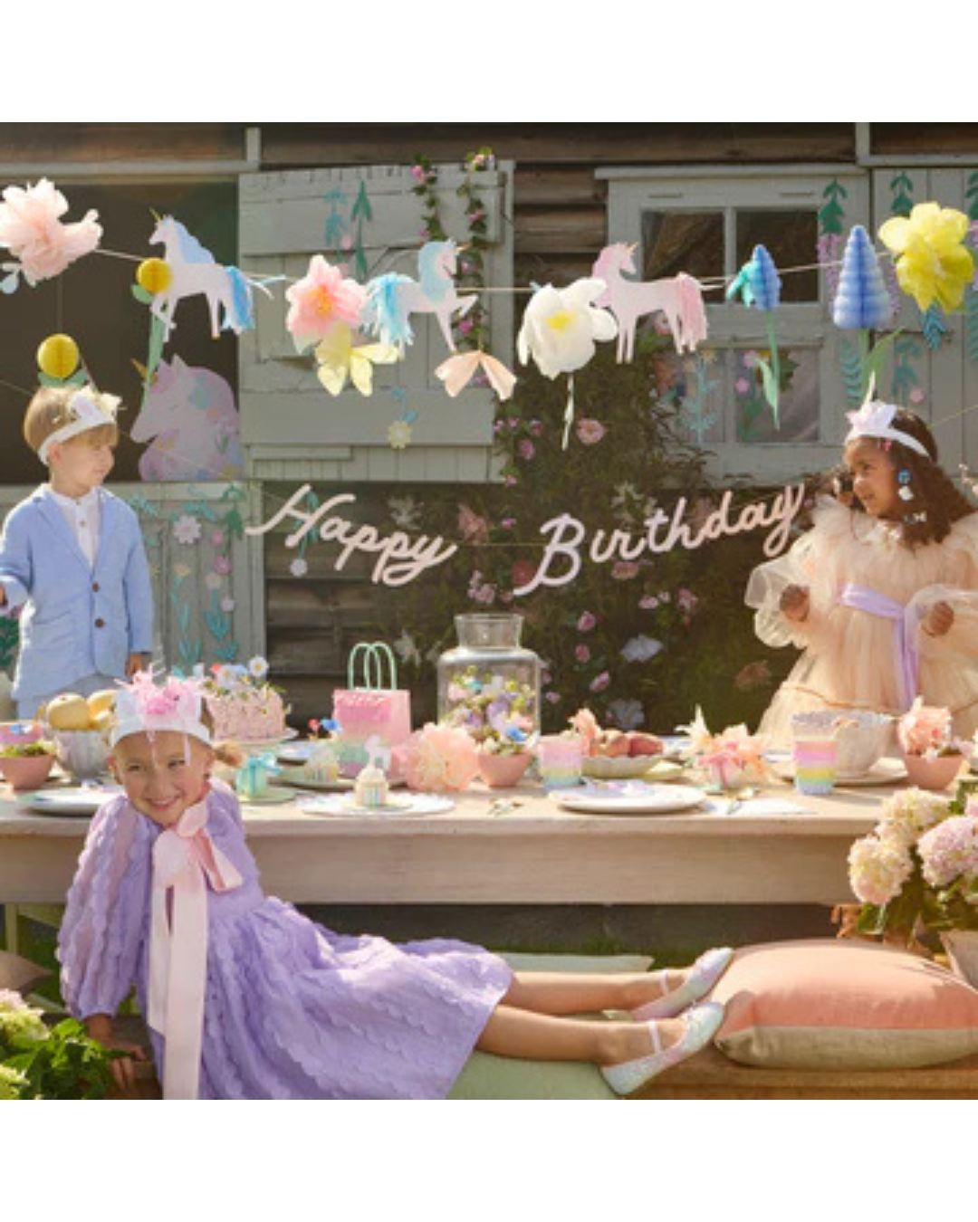 Meadow Unicorns Garland Set