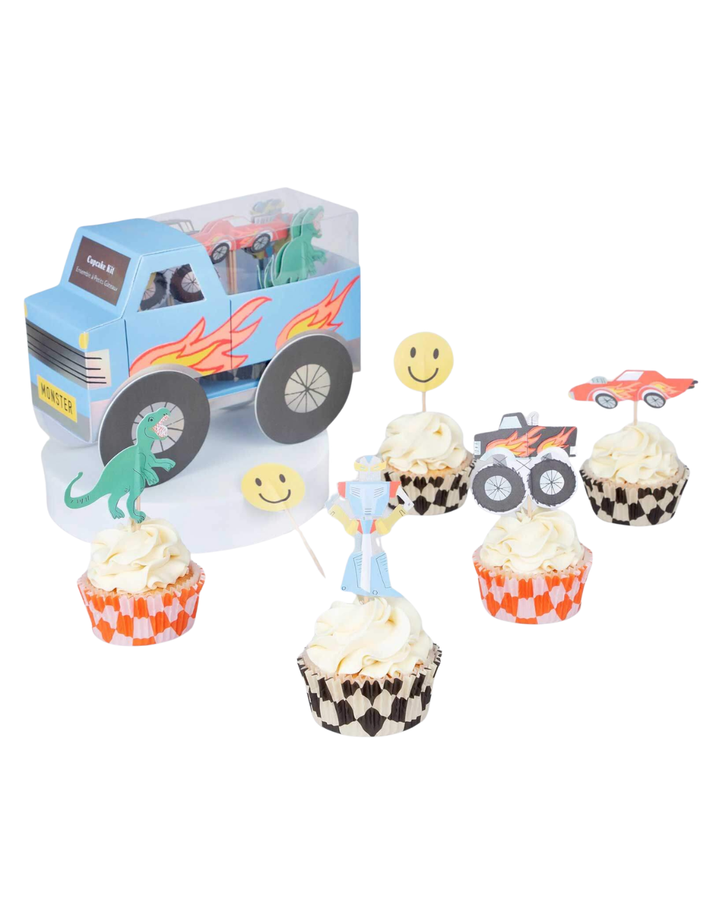 Monster Truck Cupcake Kit