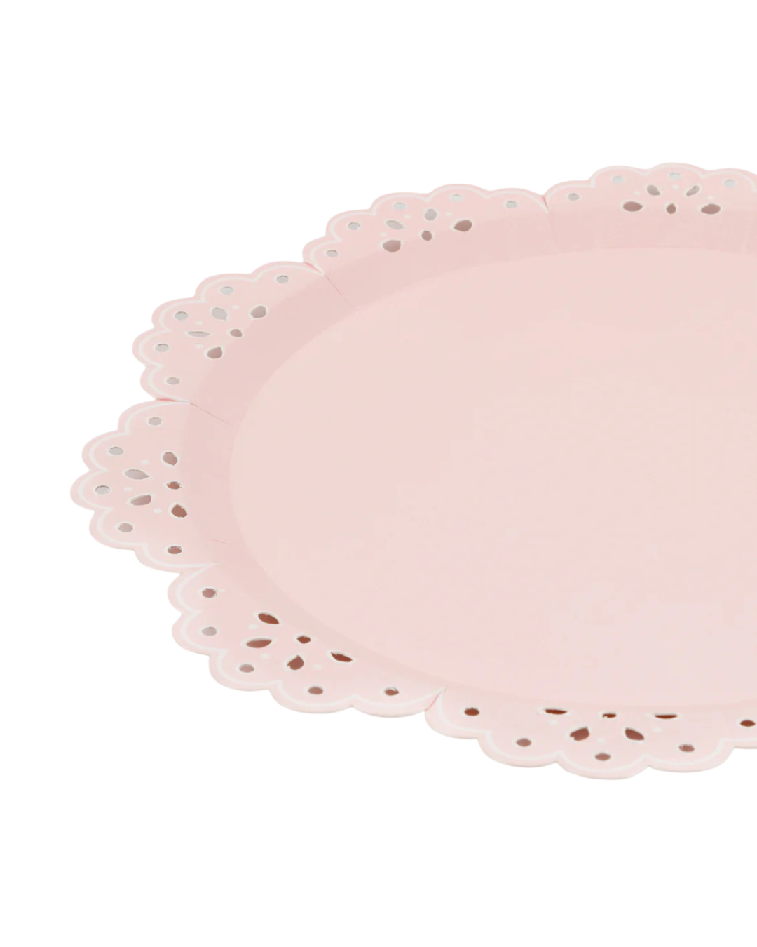 Broderie Anglaise Lace Multi Dinner Plates