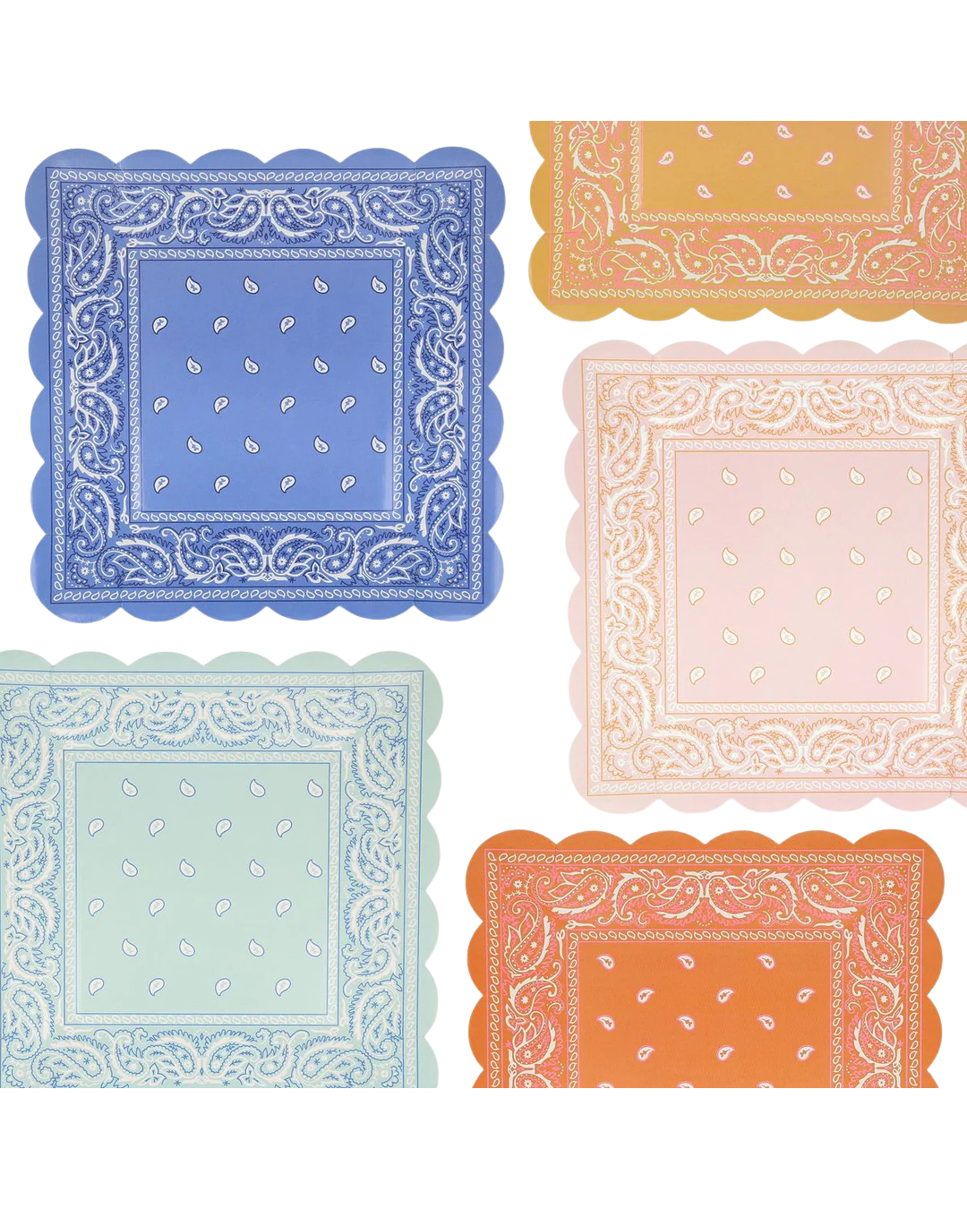 Western Bandana Small Napkins