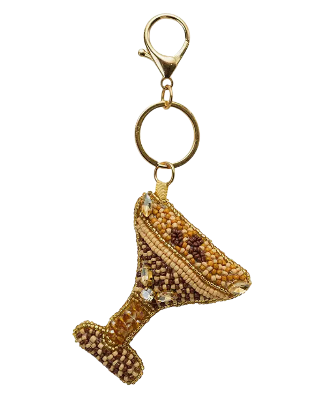 Classic Shaken Martini Cocktail Bag Charm
