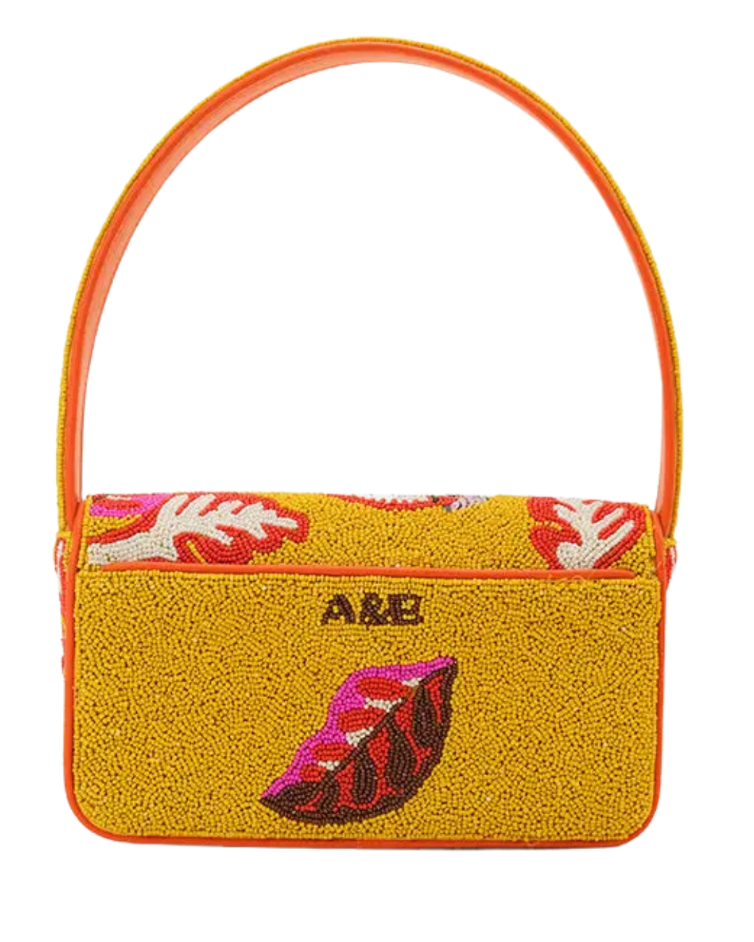 Tropical Toucan Handcrafted Beaded Shoulder Bag