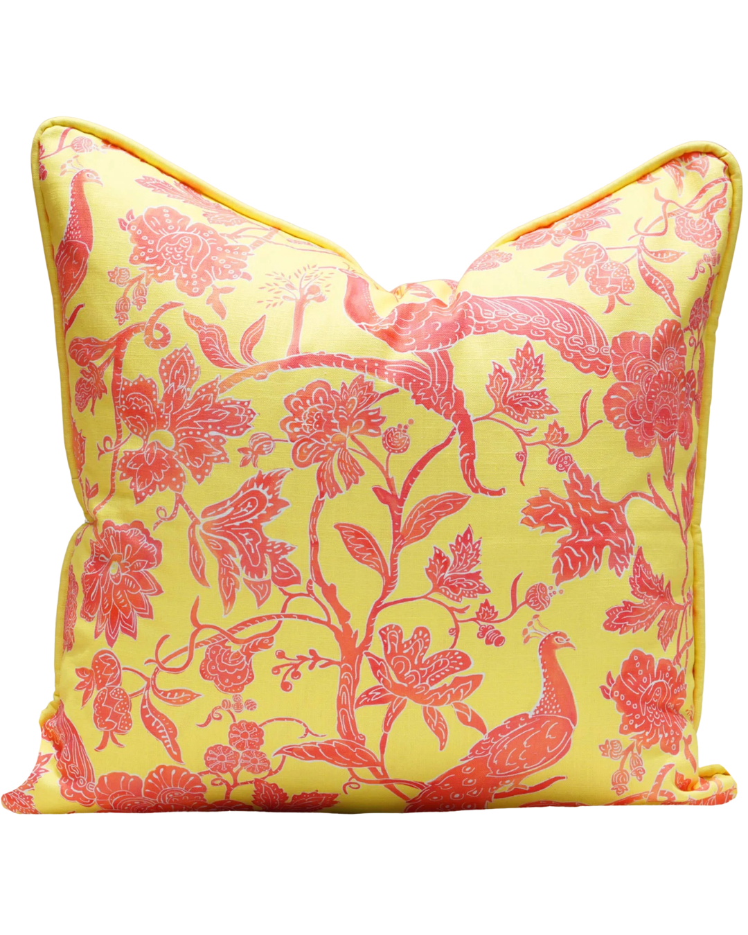 Peacock Batik Pillow