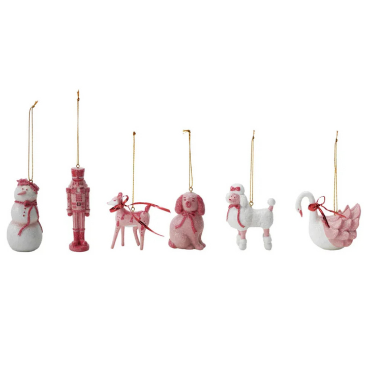 Resin Animal/Snowman/Nutcracker Ornament