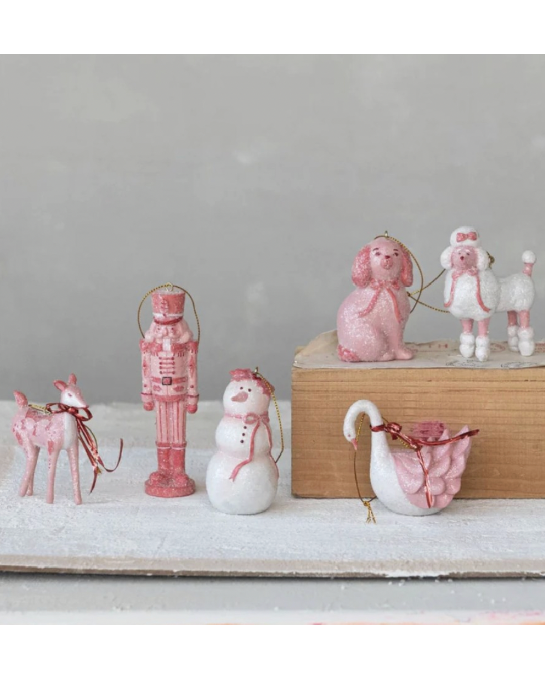 Resin Animal/Snowman/Nutcracker Ornament