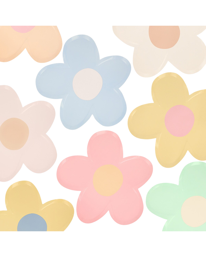Daisy Shaped Plates