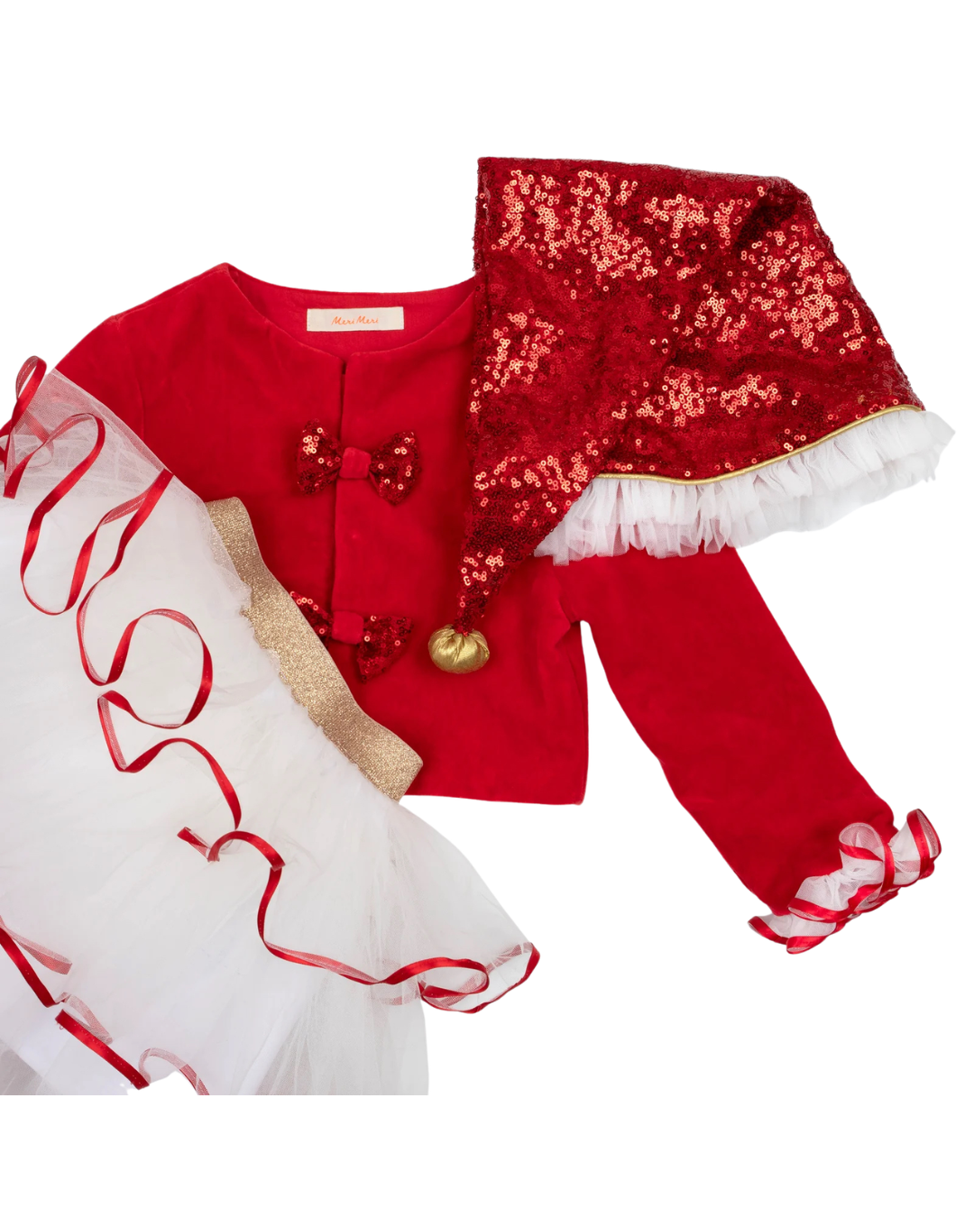 Santa's Little Helper Costume Age 3-4