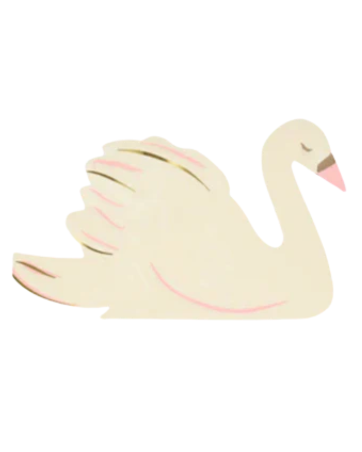 Swan Shaped Napkins
