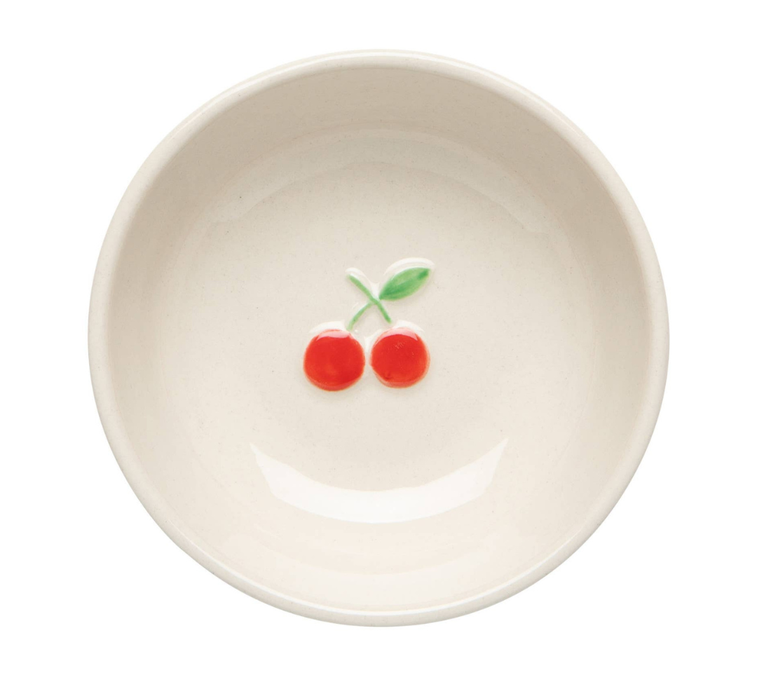 Cherry Embossed Pinch Bowl 3 inch
