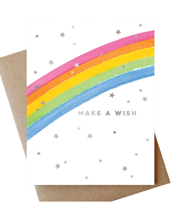Rainbow Birthday Greeting Card