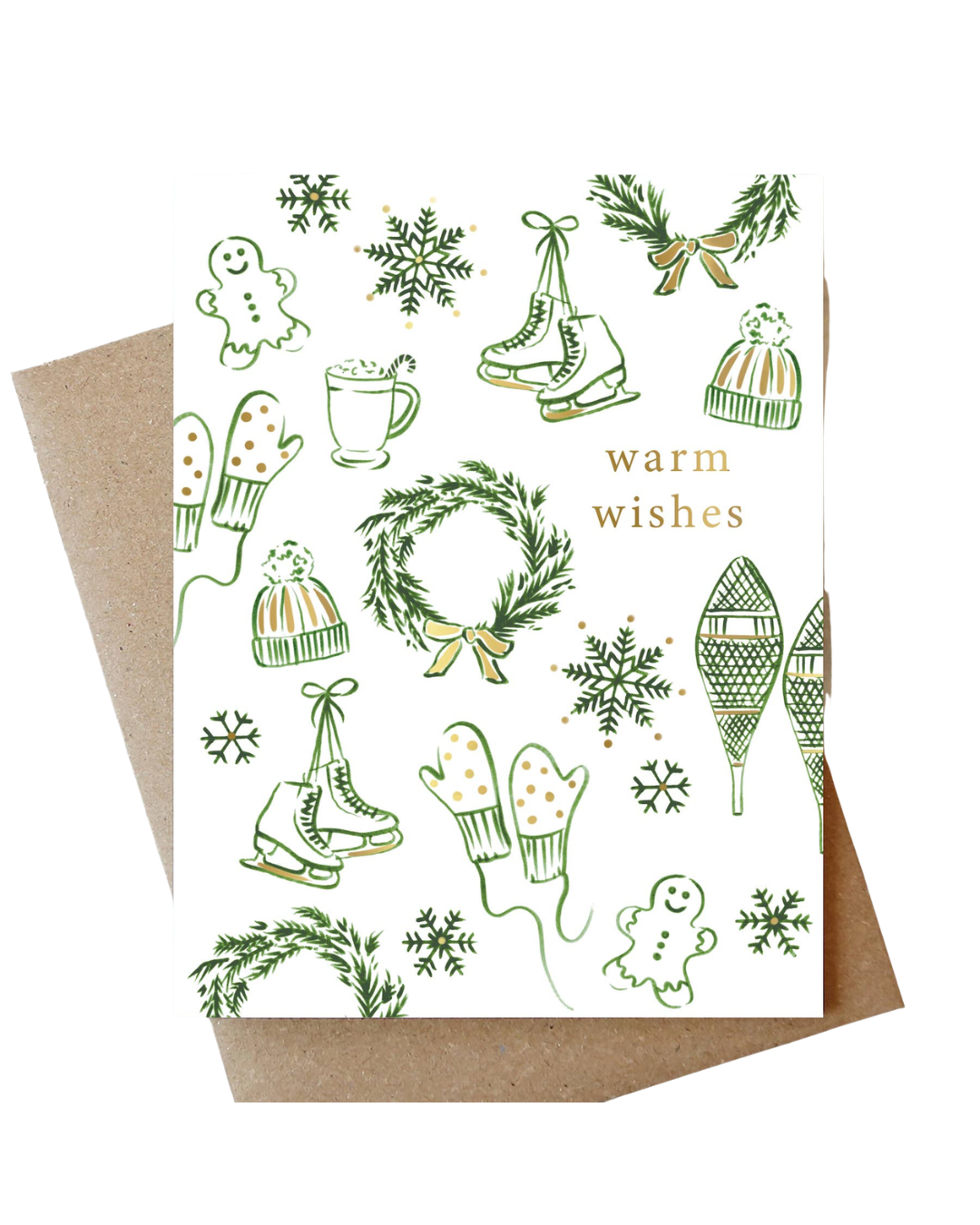 Snowflakes and Skates Box Set of Card