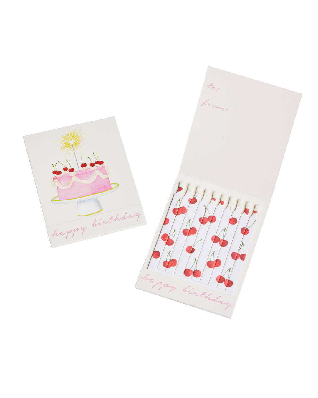 Cake Happy Birthday Match Card
