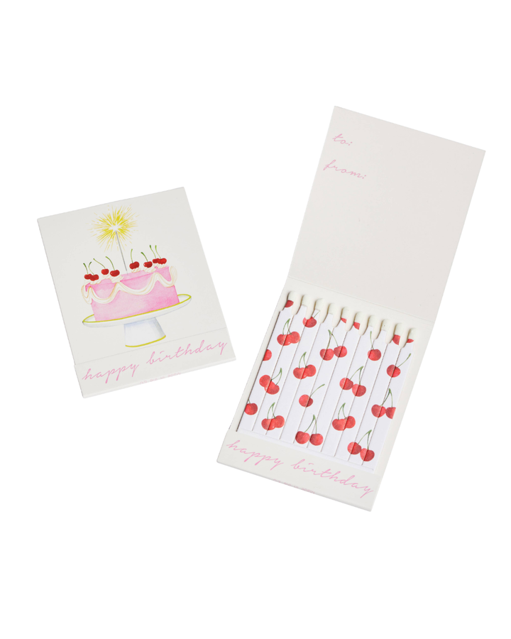 Cake Happy Birthday Match Card