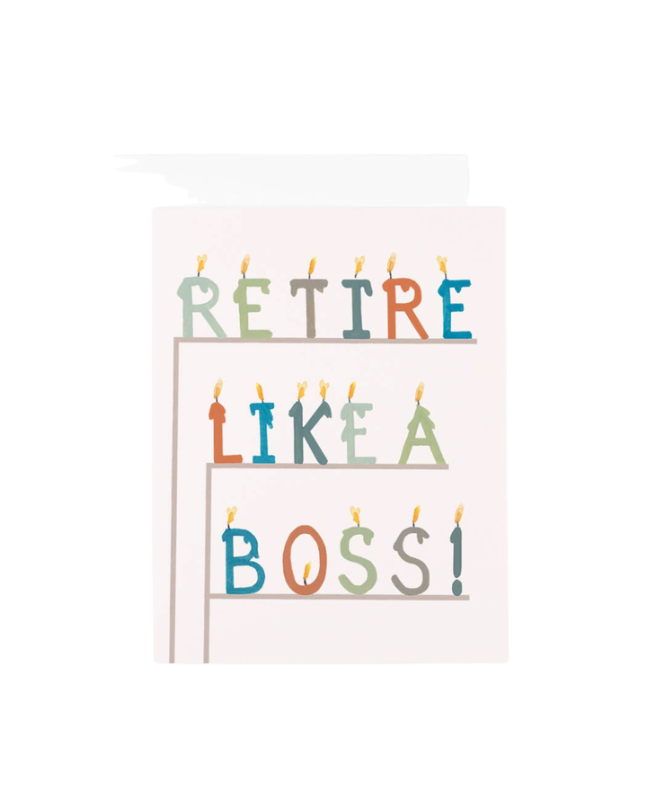 Retire Like a Boss Card