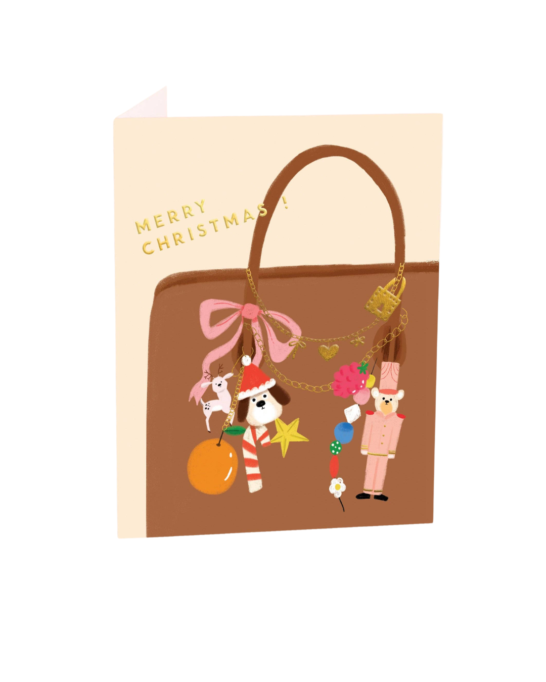 Yuletide Hand Bag Card