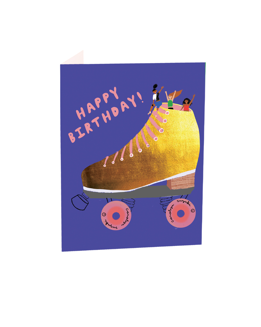 Golden Birthday Card