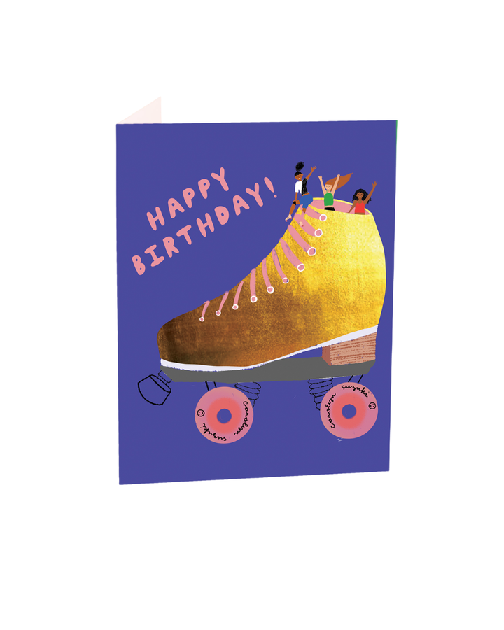 Golden Birthday Card