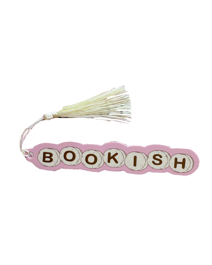 Bookish Die Cut Bookmark