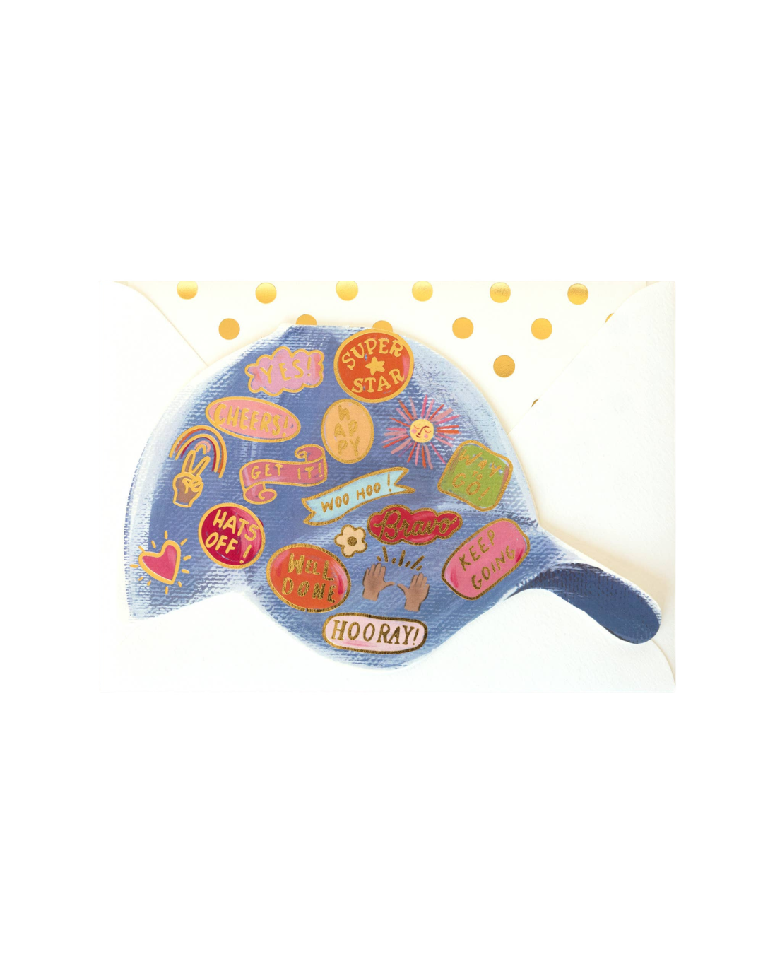 Baseball Cap Congratulations Greeting Card