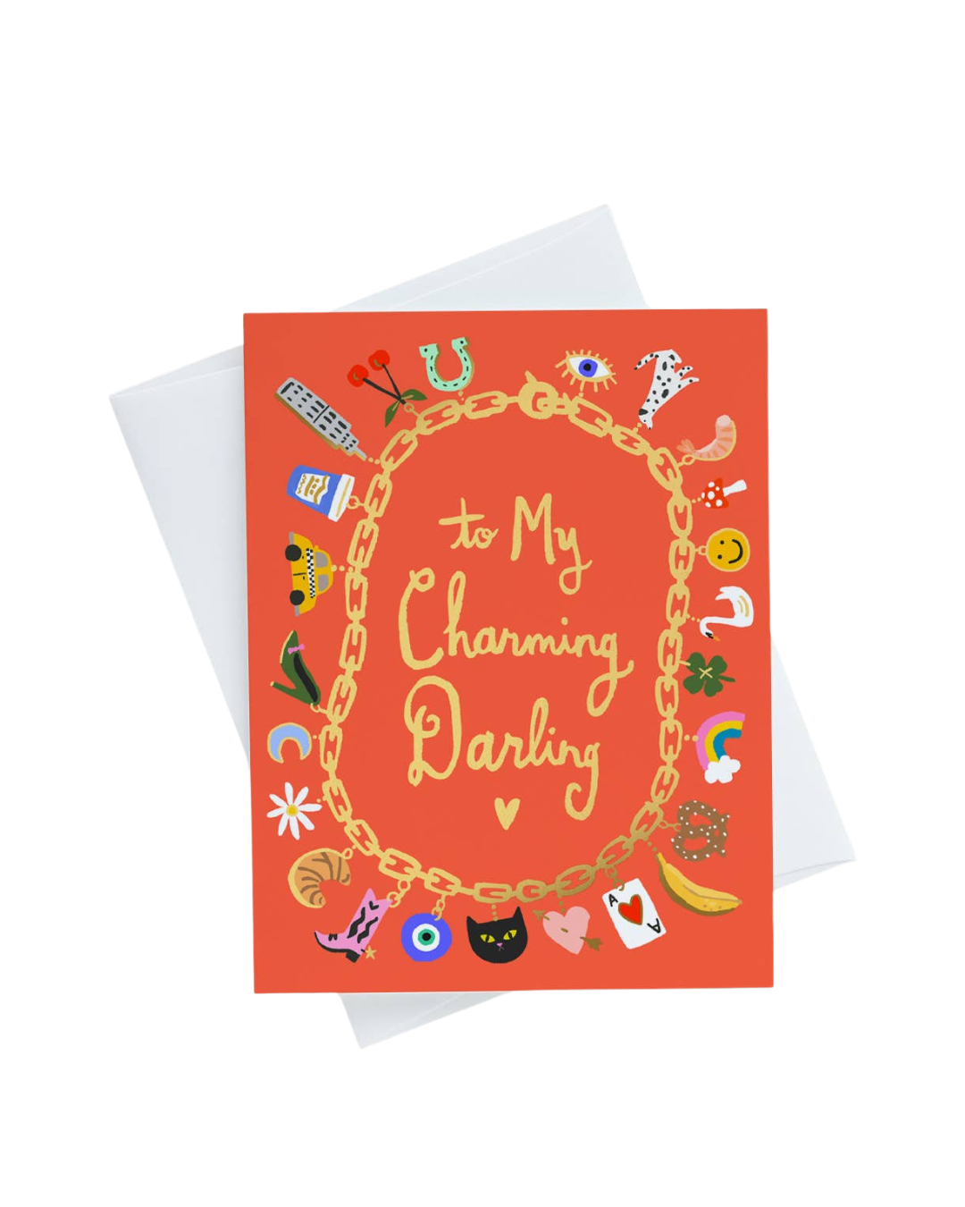 Charming Darling Valentine Love Greeting Card