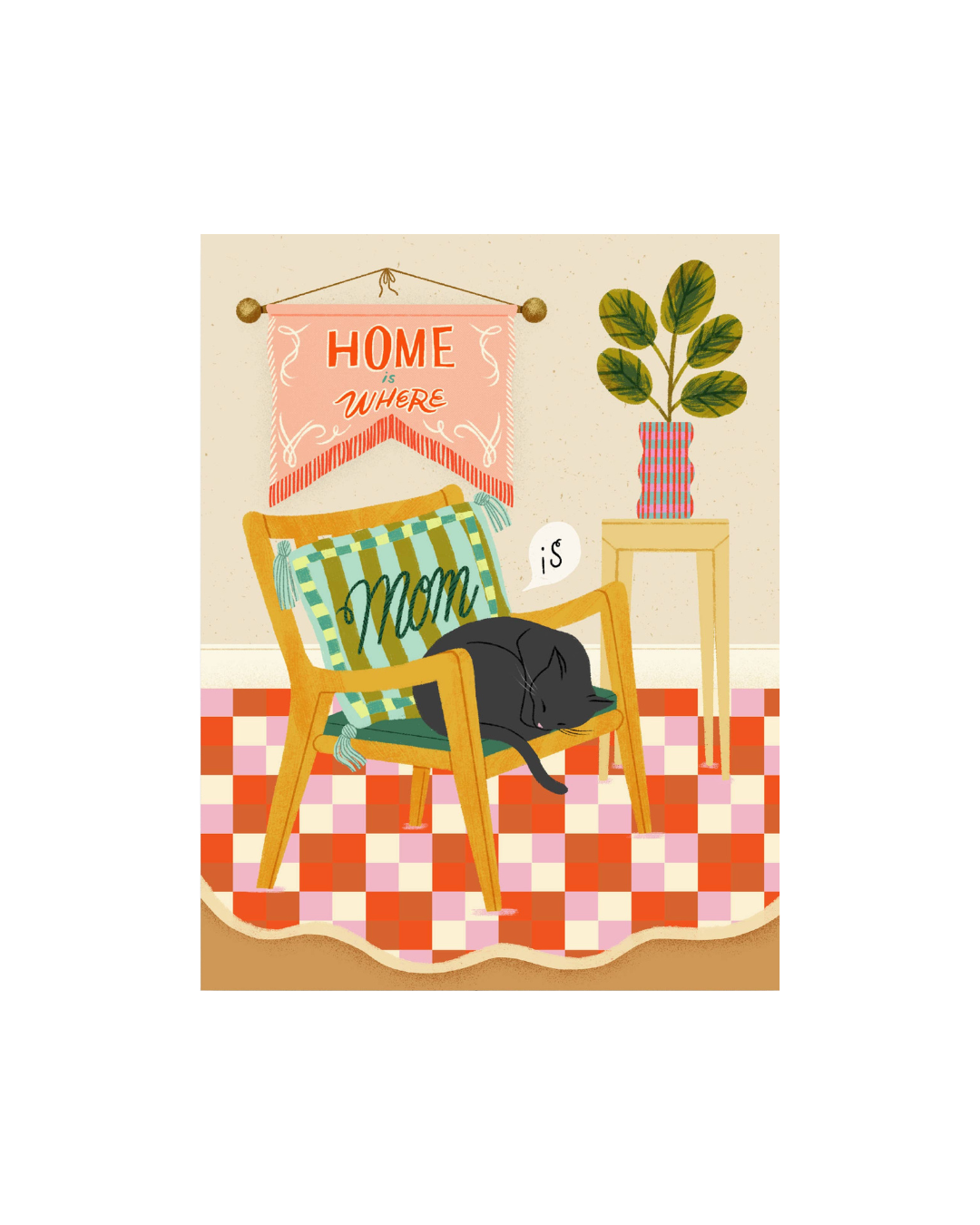 Home Is Where Mom Is Card