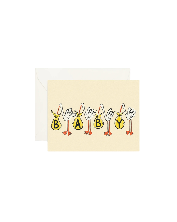 Stork Delivery Card