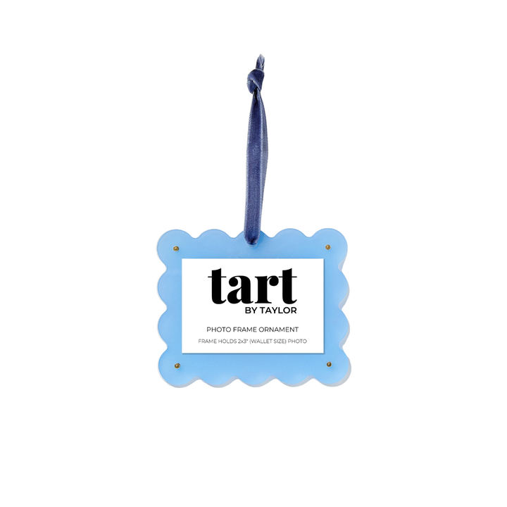 Denim Blue Frame Ornament