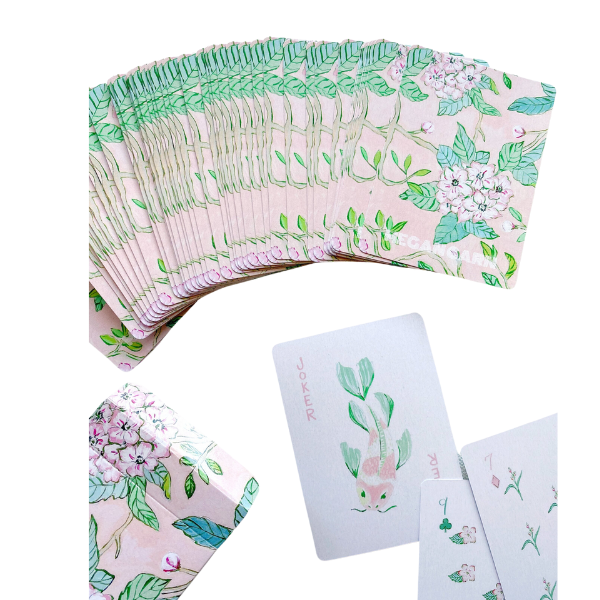 Floral Pastel Playing Cards