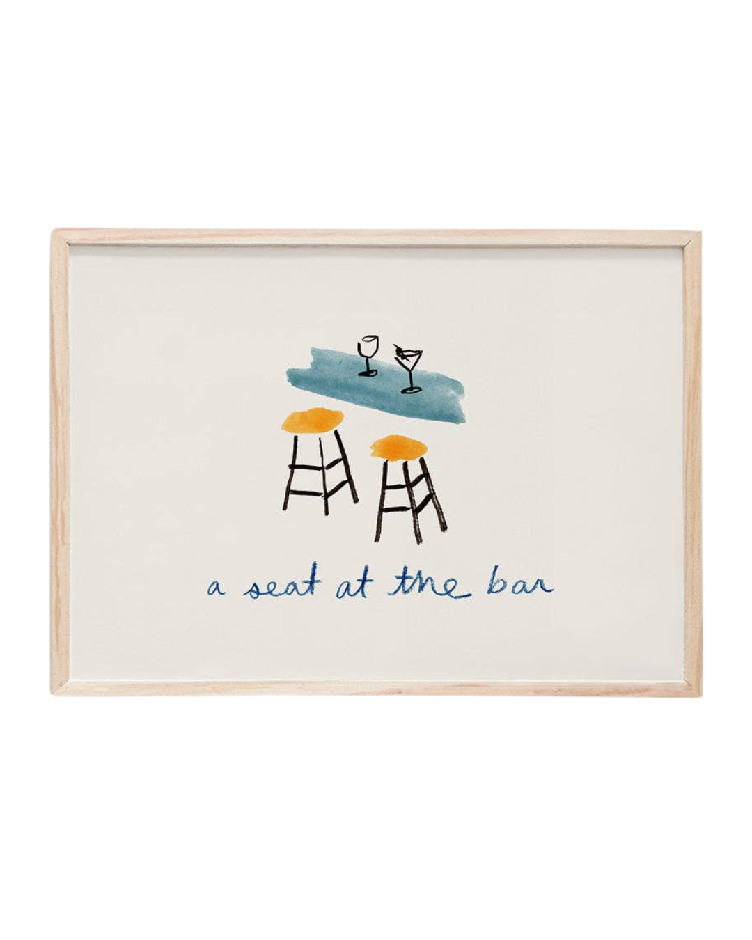 A Seat at the Bar Print