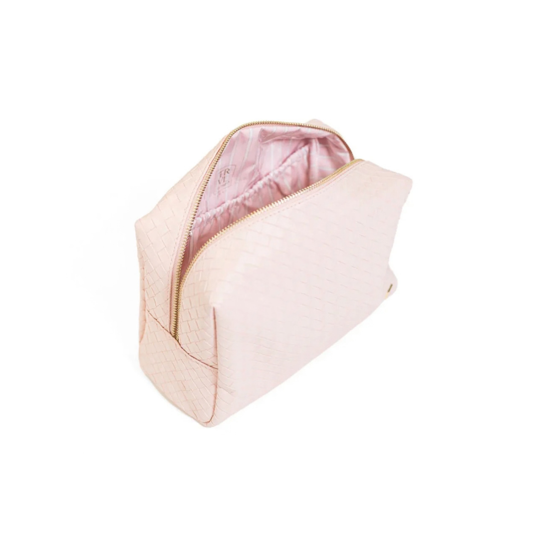 Woven Shell Cosmetic Bag