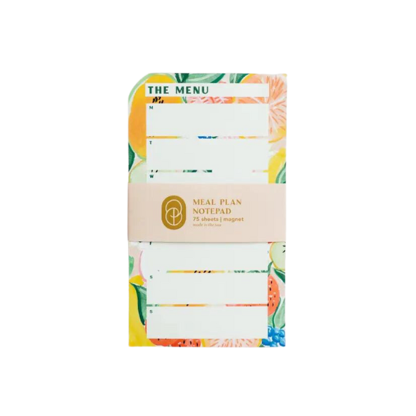 Weekly Menu Notebook 