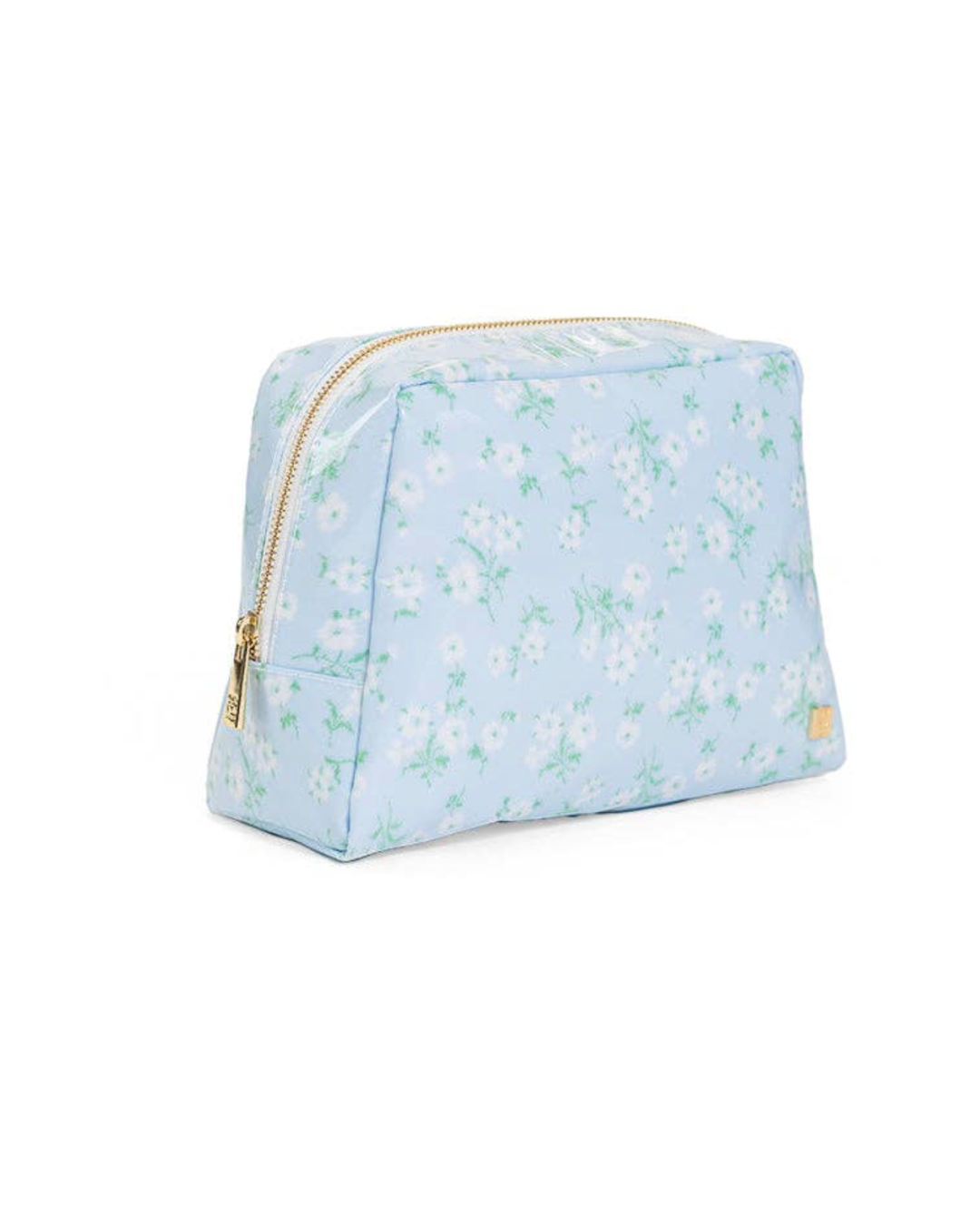 Kiwi Floral Luxe Gloss Wash Bag
