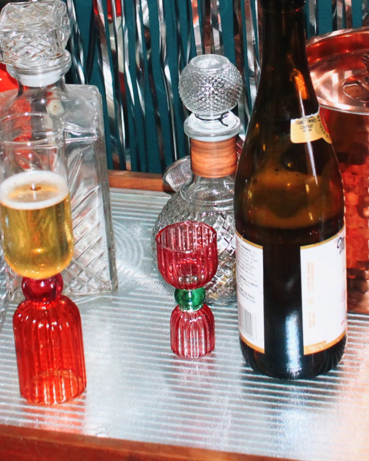 Tipsy Turvy Bar Glass Set