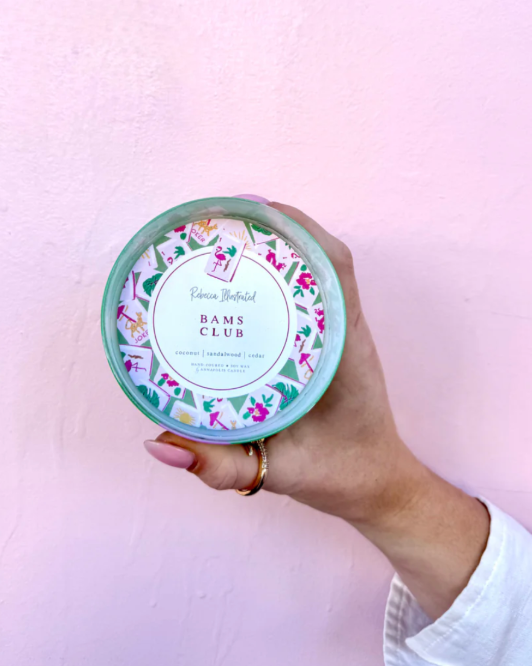 Bams Club Mahjong Candle